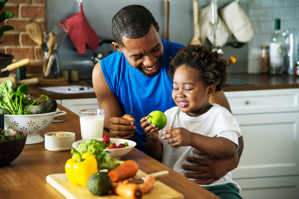 Dad,And,Son,Cooking,Together