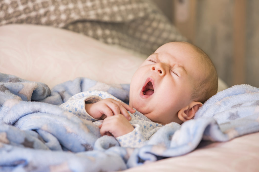 Cute,Baby,Yawning,Before,Sleep